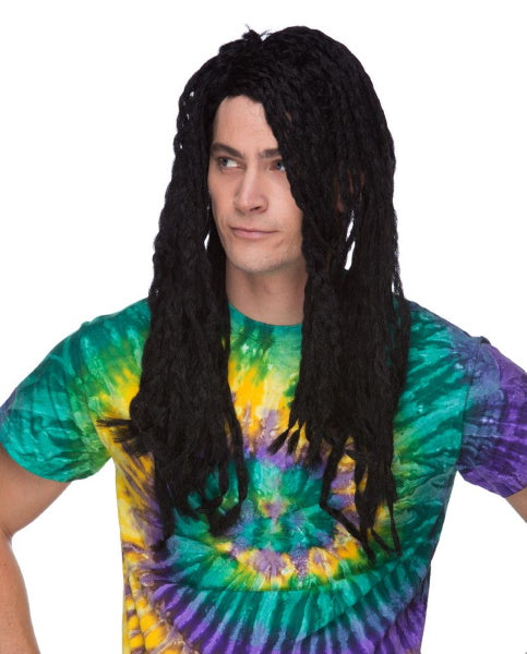 Black Rasta Costume Wig