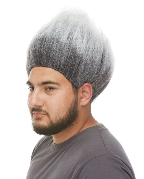 Black and White Fright Wig