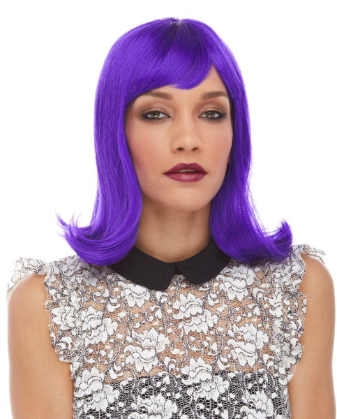 Peggy Sue Purple Costume Wig