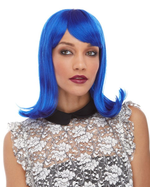 Peggy Sue Costume Wig in Dark Blue
