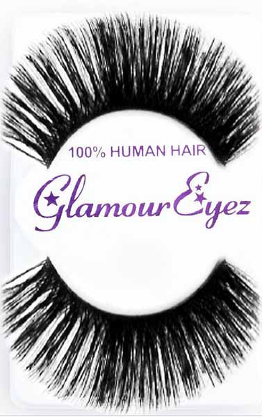 Glamour Eyez Black False Eyelashes #202
