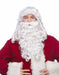 Santa Wig and Beard Set with Mesh Scalp