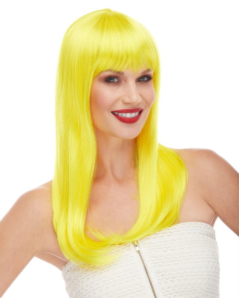 Classy Yellow Costume Wig