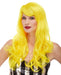 Yellow Burlesque Costume Wig
