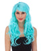 Light Blue Burlesque Costume Wig