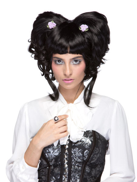 Yuki Black Costume Wig
