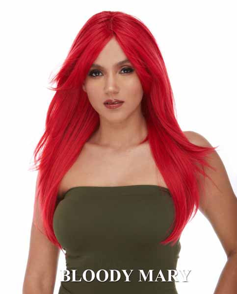 Moonlight Costume Wig in Bloody Mary