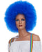 Blue Jumbo Clown Wig