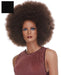 Jumbo Black Afro Costume Wig