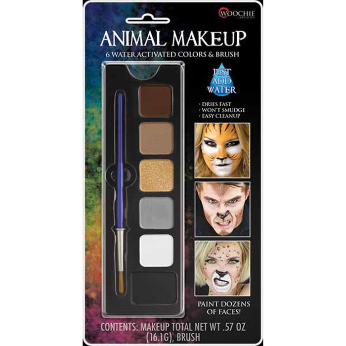 Water Activated Animal Makeup Palette