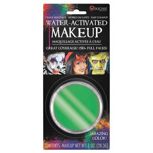 Water Activated Green Makeup.