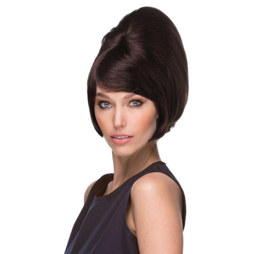 Wb Beehive Wig Brown - Modern Twist On The Classic Look.