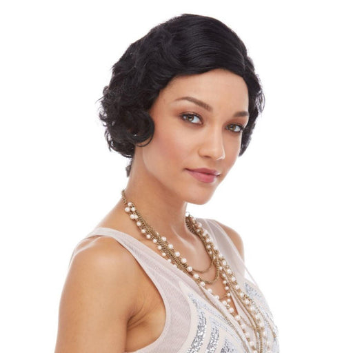 Wb Roaring 20'S Wig Black.