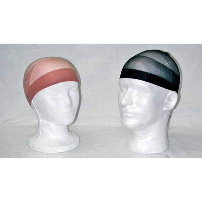 "West Bay White Wig Caps - 2 Pack"