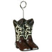 Western Cowboy Boots Holder - 6Oz For Photos And Balloons