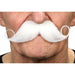 White Adhesive Moustache