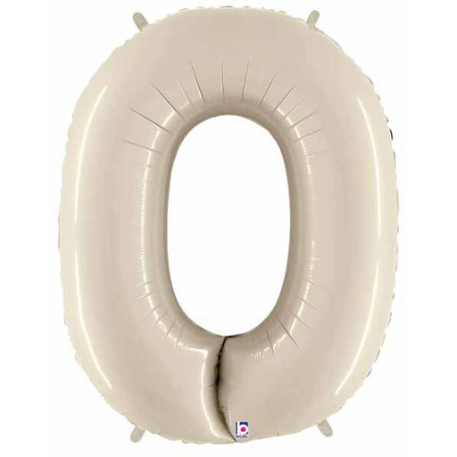 White Sand Megaloon #0 Balloon - 34 Inch Shape Package