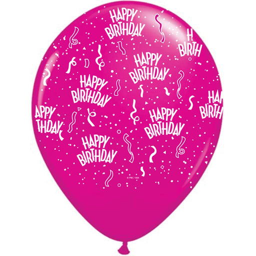 Berry Bliss Bash 11" Birthday A Round Wild Berry Balloons (50/Pk)