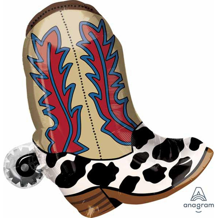 Yeehaw Cowboy Boot Set - 24" Resin Shape (P30 Pkg)