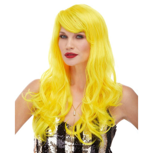 Yellow Burlesque Wig By Wb.