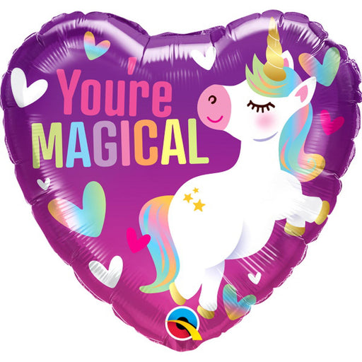 "Your Magical Unicorn 18-Inch Heart Package"
