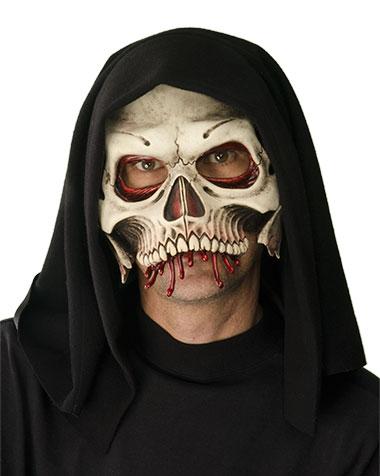 Zagone Studios Hooded Cranium Skull Mask