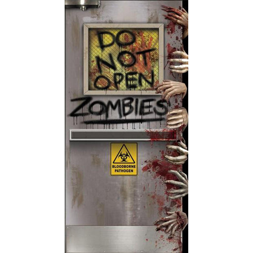 Zombies Lab Door Cover 5' x 30''