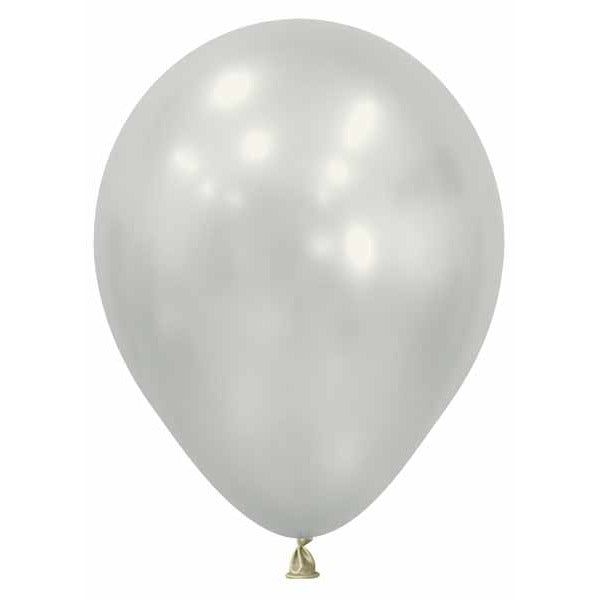 Sempertex 11-Inch Silk Oyster White Latex Balloons, 50 Count