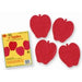 5-Inch Tissue Apple Silhouettes, 25-Pack