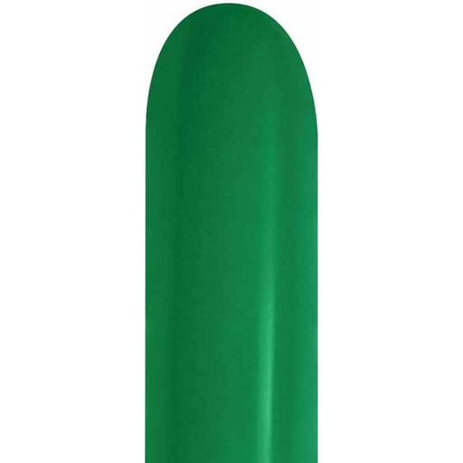 Sempertex 360 Forest Green Latex Modelling Balloons, 50 Pack