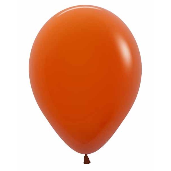 Sempertex Sunset Orange 5-Inch Latex Balloons, 50 Count