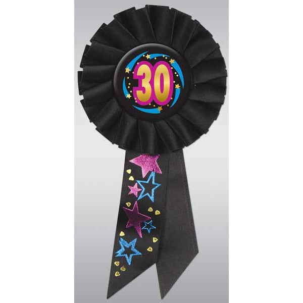30th Birthday Deluxe Rosette