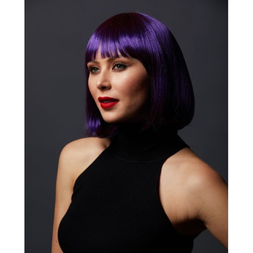 Blush Cindy Grape Purple Bob Wig