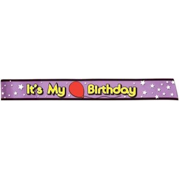 It's My Birthday Sash, 1 Pack