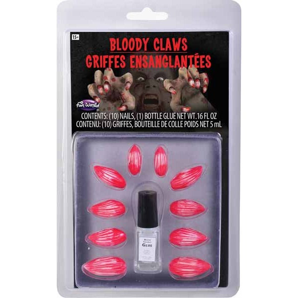 Bloody Animal Claws Costume Accessory