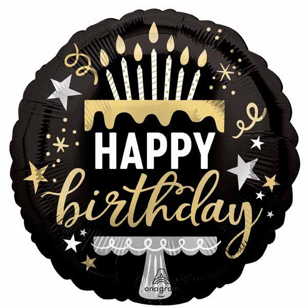 Birthday Surprise 18-Inch Round Foil Balloon