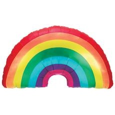 36-Inch Rainbow Shaped Foil Balloon