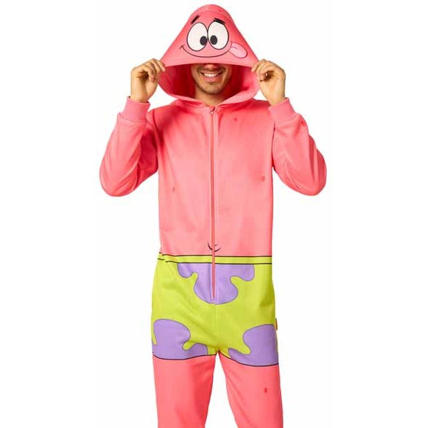 OppoSuits Patrick Star Adult Onesie, Medium