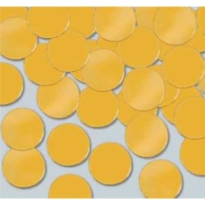 Gold Fanci Fetti Dot Confetti, 1 oz
