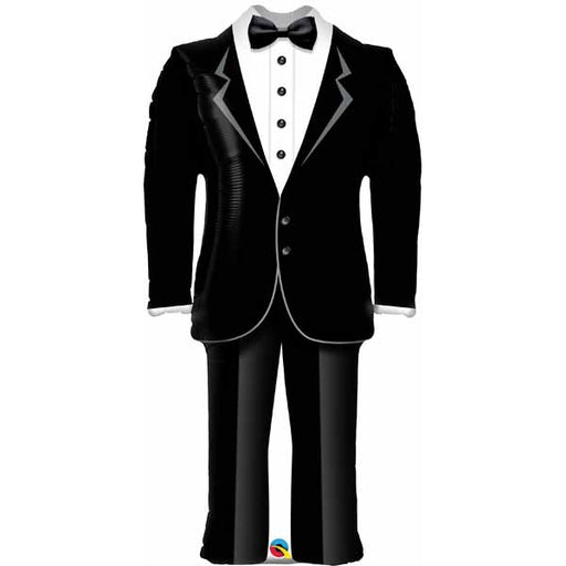 Groom's Tuxedo 39-Inch Shaped Foil Balloon