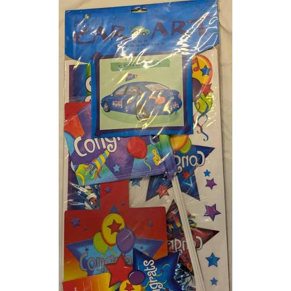 Congrats Car Art Decoration Kit