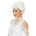 White Gibson Girl Costume Wig