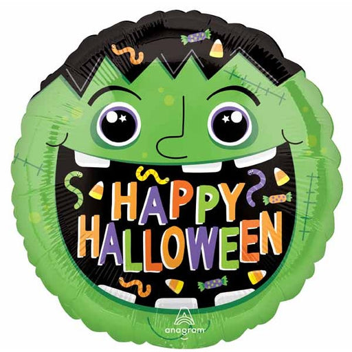 Haunted Manor Monster 18 Inch Round Foil Balloon