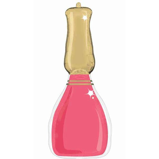 Spa Party Nail Polish Bottle Foil Balloon, 37 Inch