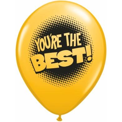 YOU'RE THE BEST 11" RED HOT 50/BG