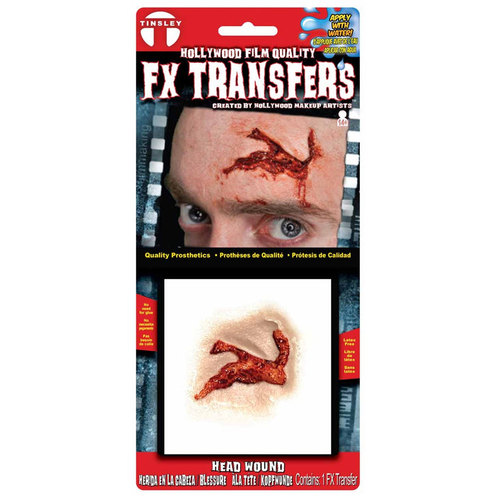 Tinsley Transfers Small FX Head Wound