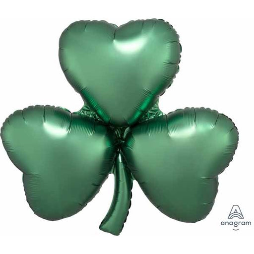 Emerald Shamrock 29-Inch Shaped Foil Balloon