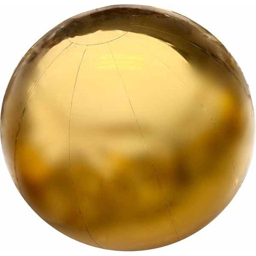 Decochamp 24-Inch Gold PVC Deco Ball