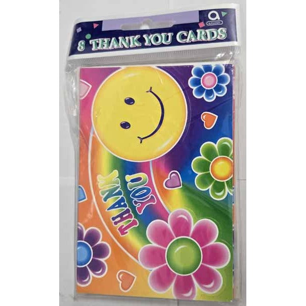 In the Groove Thank You Cards, 8 Pack