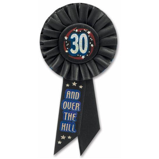 30 & Over-the-Hill Birthday Rosette